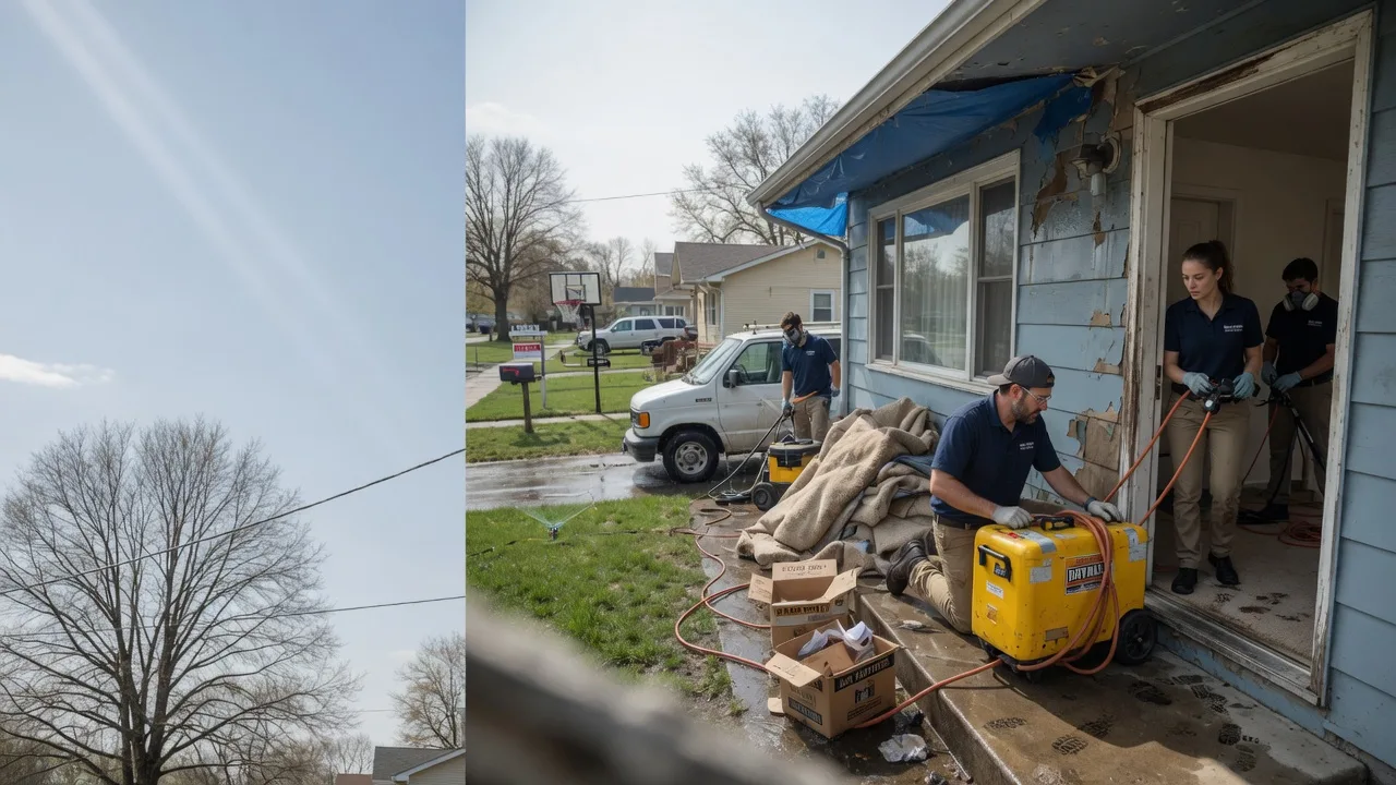 Basement Flood Cleanup in Russell, IA near me